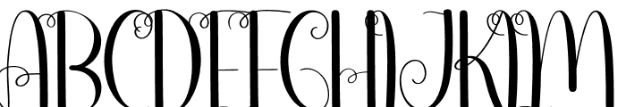 Ourside Font UPPERCASE