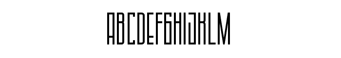 OustendSans Font UPPERCASE