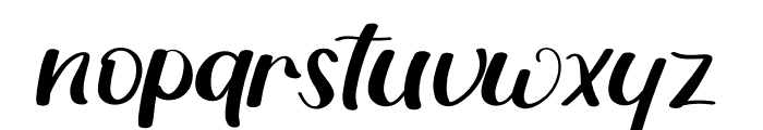 Outbon Font LOWERCASE