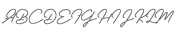 Outdoors Signature Rust Font UPPERCASE