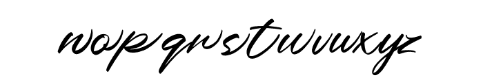 Outeris Swash Font LOWERCASE