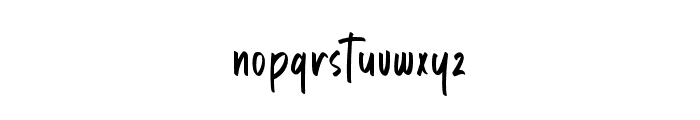 OuthouseRegular Font LOWERCASE