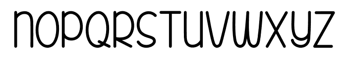 Outin House Font LOWERCASE
