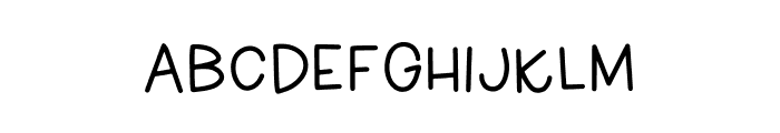 Outlandish Sans Regular Font LOWERCASE
