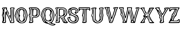 Outlined_Goth_Print Font UPPERCASE