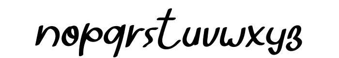 Outnine Font LOWERCASE