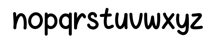 Outpost Sans Font LOWERCASE