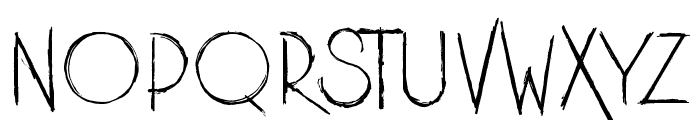 Outright Horror Font UPPERCASE