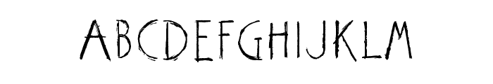 Outright Horror Font LOWERCASE