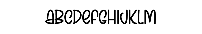 Outside Modern Font UPPERCASE
