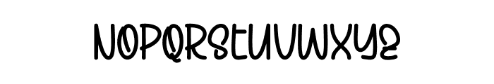 Outside Modern Font UPPERCASE
