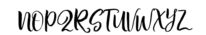 Outside Script Regular Font UPPERCASE