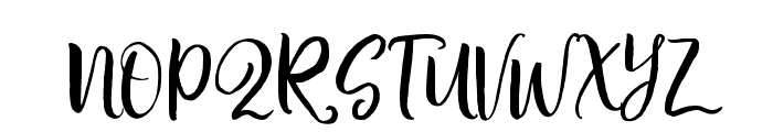 OutsideScript-Regular Font UPPERCASE