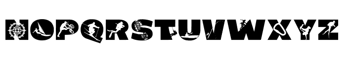 Outsiders Font LOWERCASE