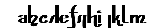 Ovalie Font LOWERCASE