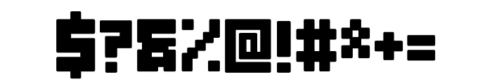 Over Pixel Font OTHER CHARS