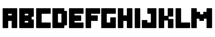 Over Pixel Font UPPERCASE