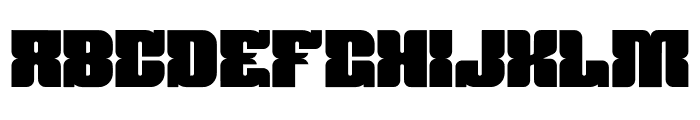 Overizer Font LOWERCASE