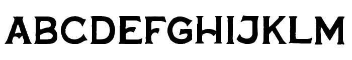 Oversouth-Regular Font LOWERCASE
