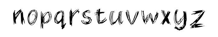 Overwhelmed Thin Font LOWERCASE
