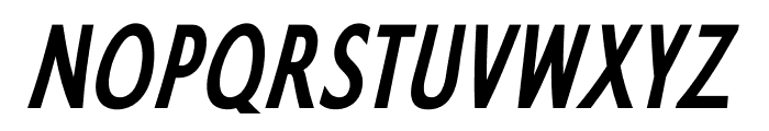OvoidShape Bold Italic Font UPPERCASE