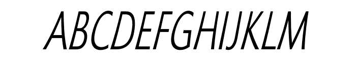 OvoidShape Italic Font UPPERCASE
