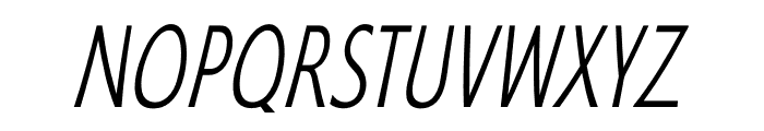 OvoidShape Italic Font UPPERCASE
