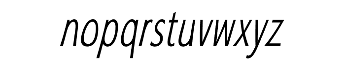 OvoidShape Italic Font LOWERCASE