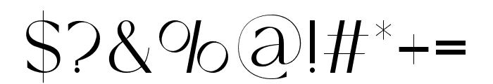 Ovsaniya-Regular Font OTHER CHARS