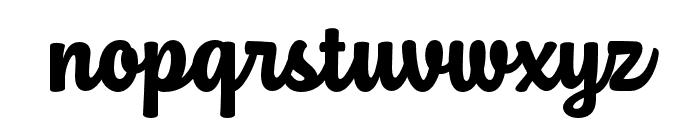 OwlCute-Regular Font LOWERCASE