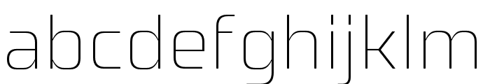 OximaLight Font LOWERCASE