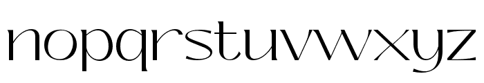 Oyster-Regular Font LOWERCASE