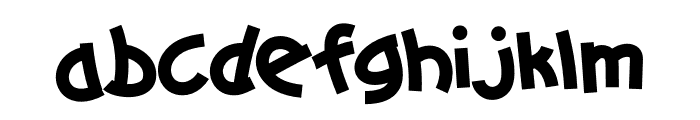 PACHORN Font LOWERCASE