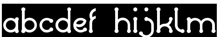 PANEL-Inverse Font LOWERCASE