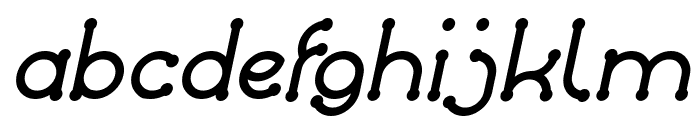 PANEL Italic Font LOWERCASE