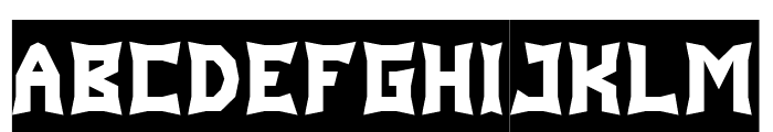 PANTHER-Inverse Font UPPERCASE