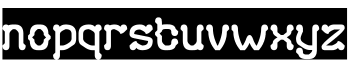 PAPER CLIP-inverse Font LOWERCASE