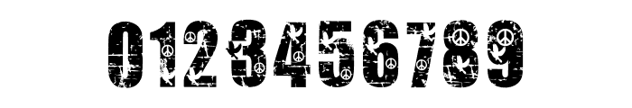 PEACE Font OTHER CHARS