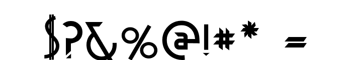 PENANG-Regular Font OTHER CHARS