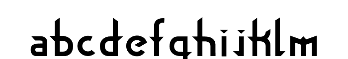PENANG-Regular Font LOWERCASE