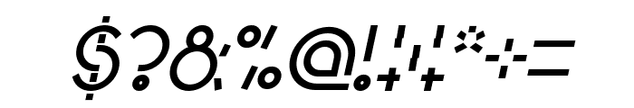 PEOPLE QUARK Bold Italic Font OTHER CHARS