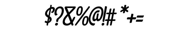 PEPPERMINT-Italic Font OTHER CHARS