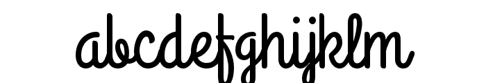 PEPPERMINT-Regular Font LOWERCASE
