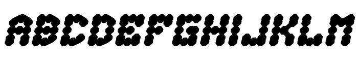 PHENOMENON Bold Italic Font UPPERCASE
