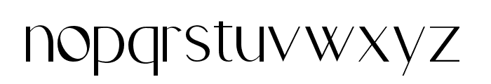 PHILETUS-Regular Font LOWERCASE