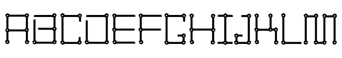 PHOTON BEAM Font UPPERCASE