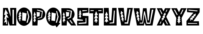 PINNACLE TREE Regular Font LOWERCASE