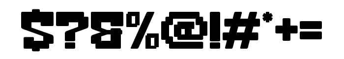 PIXELAND-Regular Font OTHER CHARS
