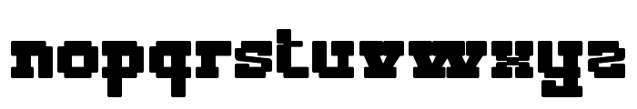 PIXELAND-Regular Font LOWERCASE