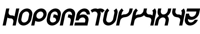 PLASTIC Bold Italic Font UPPERCASE